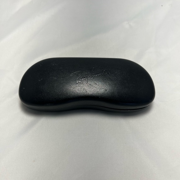 Ray-Ban Clear Half-Rimless Round Eyeglasses with Case - Frames Only - Picture 10 of 10